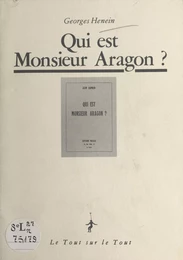 Jean Damien : Qui est Monsieur Aragon ?