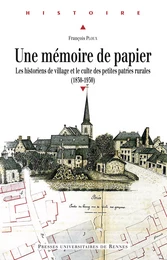 Une mémoire de papier