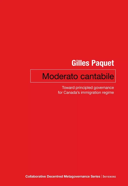 Moderato Cantabile - Gilles Paquet - Les Presses de l'UniversitÈ d'Ottawa/University of Ottawa Press