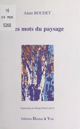 Les Mots du paysage