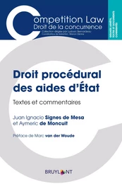 Droit procédural des aides d'État