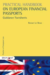 Practical Handbook on European Financial Passports