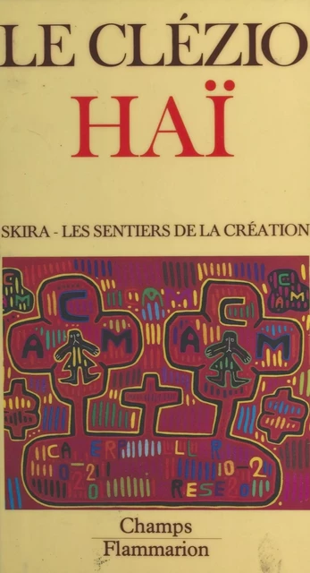 Haï - Jean-Marie Gustave Le Clézio - FeniXX réédition numérique