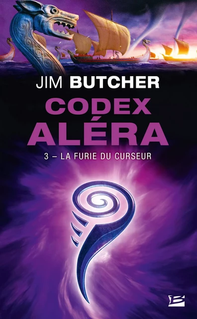 Codex Aléra, T3 : La Furie du Curseur - Jim Butcher - Bragelonne