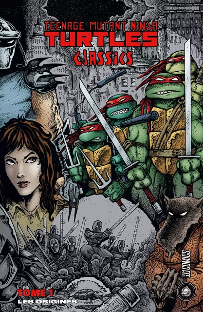 Les Tortues Ninja - TMNT Classics, T1 : Les Origines - Kevin Eastman, Peter Laird - HiComics