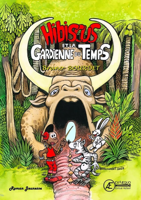 Hibiscus et la gardienne du temps - Bruno Bourdet - Ex Aequo