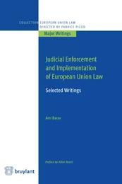 Judicial Enforcement and Implementation of European Union Law