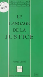 Le Langage de la justice