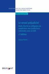 Le renvoi préjudiciel