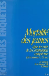 Mortalité des jeunes dans les pays de la Communauté européenne