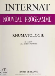 Internat, nouveau programme : Rhumatologie