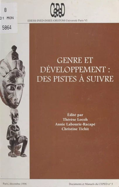 Genre et Développement : des pistes à suivre - Thérèse Locoh - FeniXX réédition numérique