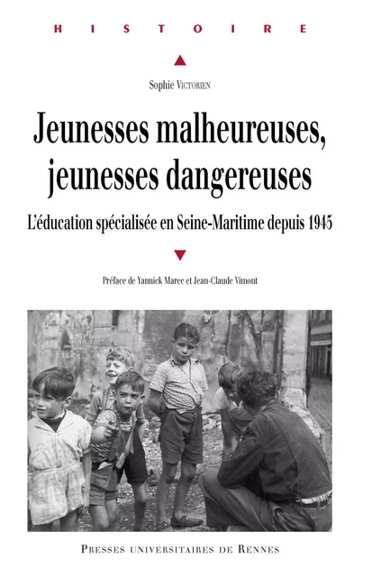 Jeunesses malheureuses, jeunesses dangereuses - Sophie Victorien - Presses universitaires de Rennes