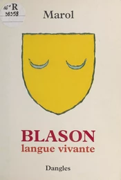 Blason : langue vivante