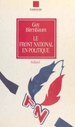 Le Front national en politique