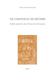 De l'orator au secrétaire