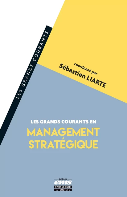 Les grands courants en management stratégique - Sébastien Liarte - Éditions EMS