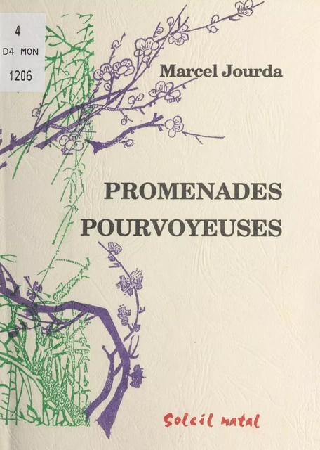 Promenades pourvoyeuses - Marcel Jourda - FeniXX réédition numérique