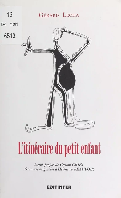 L'Itinéraire du petit enfant - Gérard Lecha - FeniXX réédition numérique