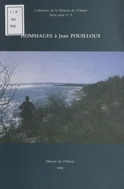 Hommages à Jean Pouilloux -  Collectif - FeniXX réédition numérique