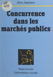 Concurrence dans les marchés publics