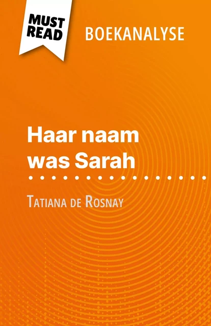 Haar naam was Sarah - Cécile Perrel - MustRead.com (NL)