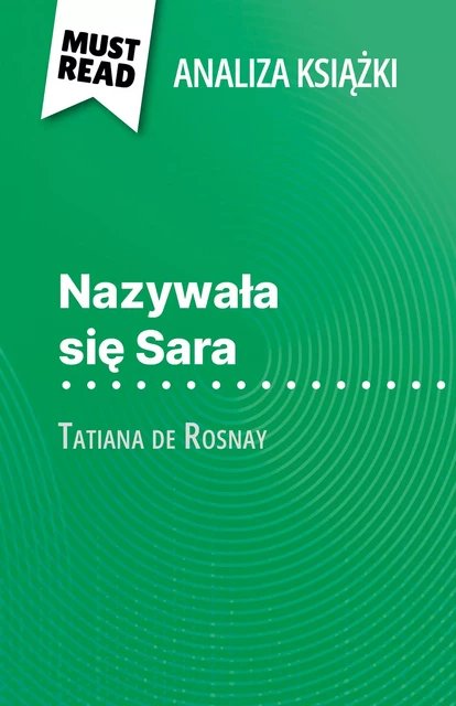 Nazywała się Sara - Cécile Perrel - MustRead.com (PL)