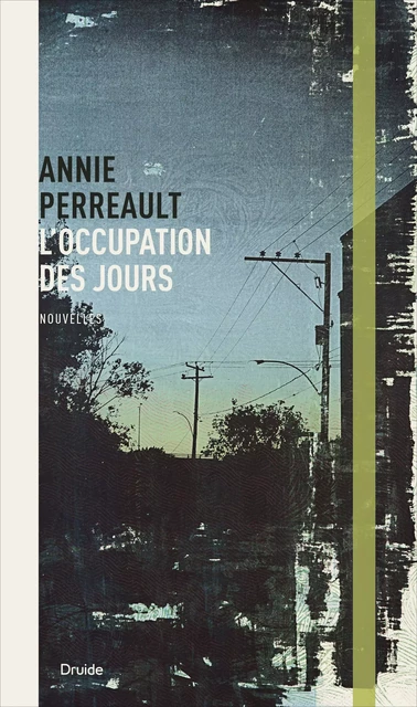 L'occupation des jours - Annie Perreault - Éditions Druide