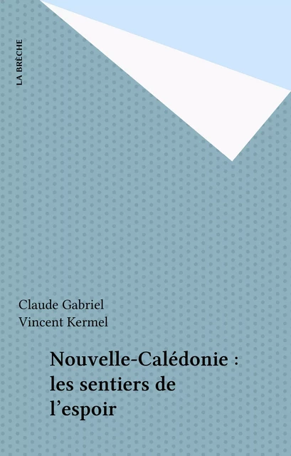 Nouvelle-Calédonie : les sentiers de l'espoir - Claude Gabriel, Vincent Kermel - FeniXX réédition numérique