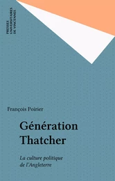 Génération Thatcher