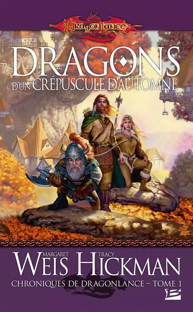 Chroniques de Dragonlance, T1 : Dragons d'un crépuscule d'automne - Margaret Weis, Tracy Hickman - Bragelonne