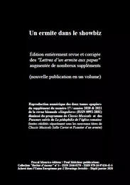 Un ermite dans le showbiz