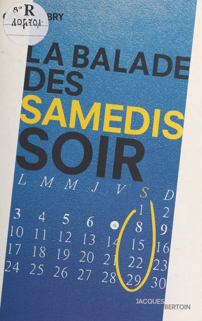 La balade des samedis soirs - Odile Ambry - FeniXX réédition numérique