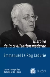 Histoire de la civilisation moderne