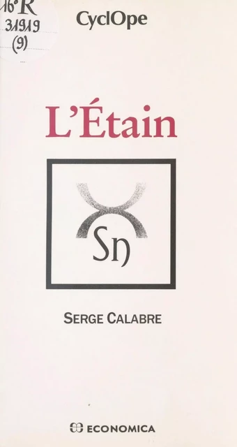 L'Étain - Serge Calabre - FeniXX réédition numérique