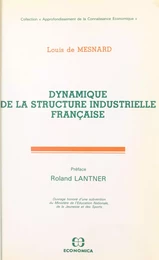 Dynamique de la structure industrielle française