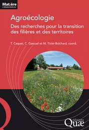 Agroécologie : des recherches pour la transition des filières et des territoires