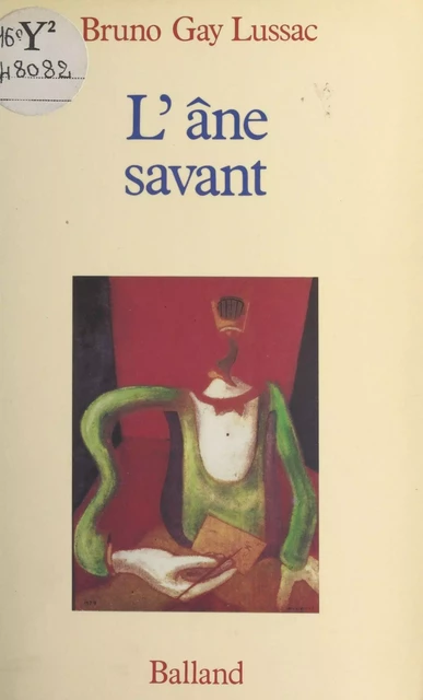 L'Âne savant - Bruno Gay-Lussac - FeniXX réédition numérique