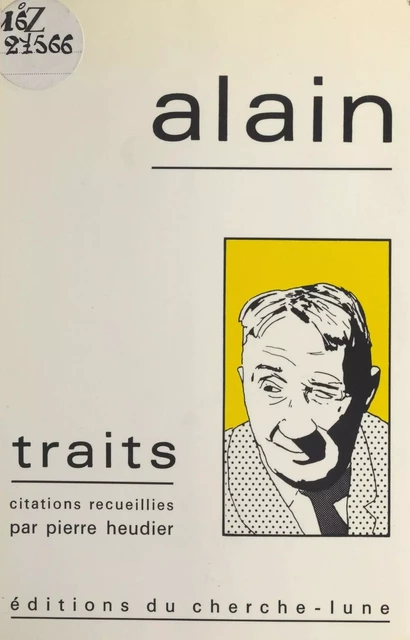 Traits - Alain Alain - FeniXX réédition numérique