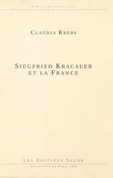 Siegfried Kracauer et la France