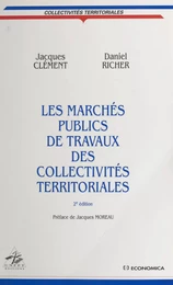 Les marchés publics de travaux des collectivités territoriales