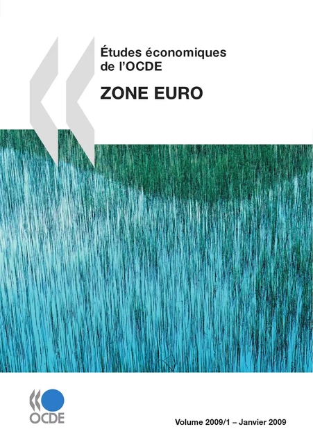 Études économiques de l'OCDE : Zone euro 2009 -  Collectif - OECD