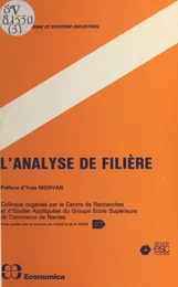 L'analyse de filière