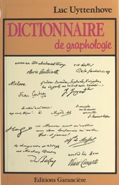 Dictionnaire de graphologie