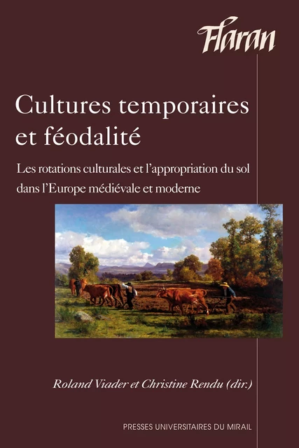 Cultures temporaires et féodalité -  - Presses universitaires du Midi