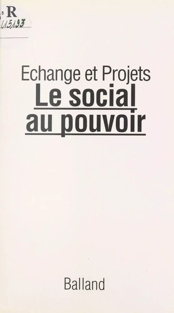 Le social au pouvoir -  Échange et projets - FeniXX réédition numérique