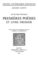 Les œuvres poétiques