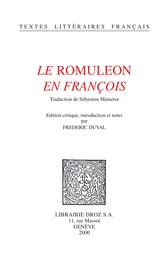 Le "Romuleon" en françois / Traduction de Sébastien Mamerot