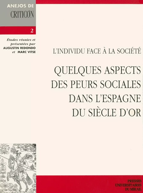 L’individu face à la société -  - Presses universitaires du Midi