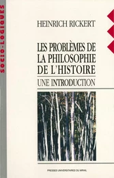 Les problèmes de la philosophie de l’histoire